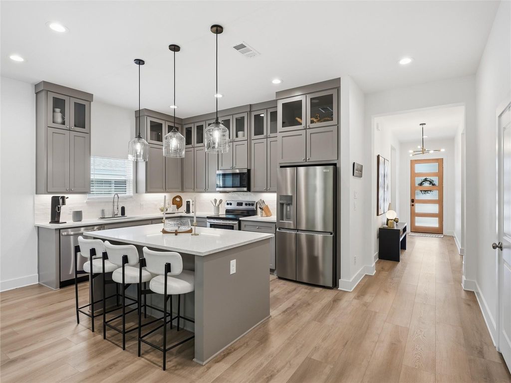 Primary bedroom with ensuite access