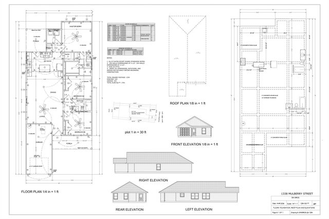 1338 Mulberry St — Ely Subdivision of W G Cannon